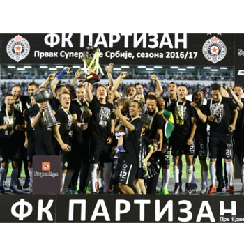 Мајица ФК Партизан Шампиони 27-2