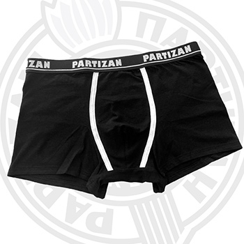 Mens boxer shorts Partizan - black 2010