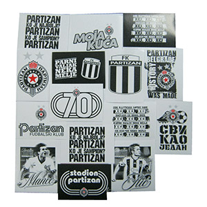 Stickers FC Partizan 2020-1