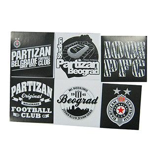 Stickers FC Partizan 2020-2