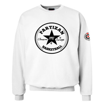 Womens sweatshirt 1992 BC Partizan 2081