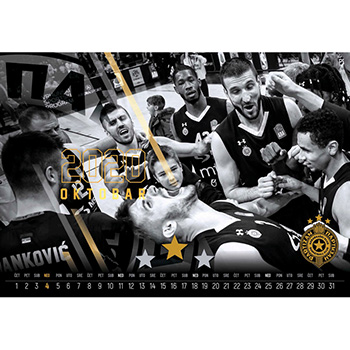 Calendar BC Partizan 2020-2