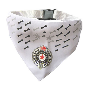 Neckerchief - dog collar FC Partizan 2256-1