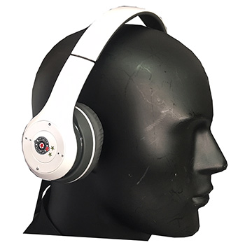White wireless headphones FC Partizan 2395