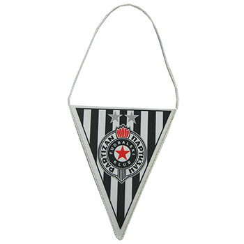 Little triangle flag FC Partizan 2580