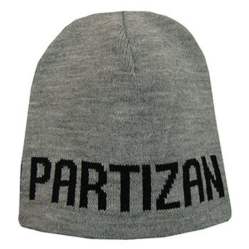 Gray kids winter cap Partizan 2838