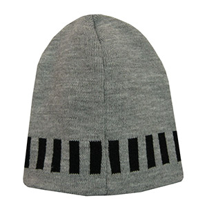 Siva dečija zimska kapa Partizan 2838-1