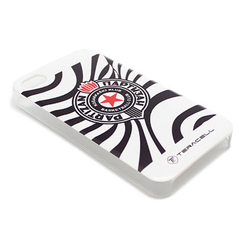 Protective cover for iPhone 4S zebra BC Partizan 2860