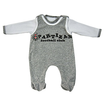 Baby overall with shirt FC Partizan 3192