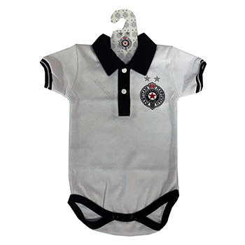 Baby onesie with collar FC Partizan 3502