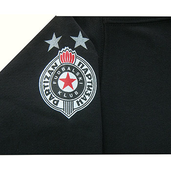 Kids zip sweatshirt with hoodie FC Partizan (size 8-14) 3600-1