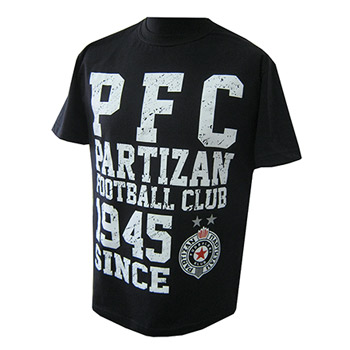 Black T-shirt PFC FC Partizan 4034