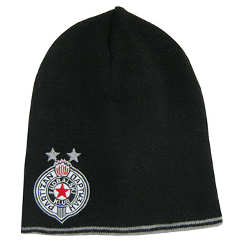 Winter double-faced cap FC Partizan 4035