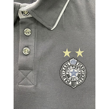Gray polo shirt FC Partizan 4509-1