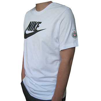 nike fc white t shirt