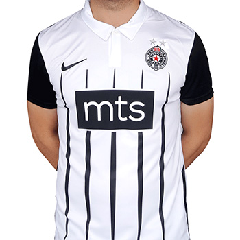 Nike black&white jersey FC Partizan 2021/22 with print-1