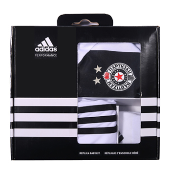 Adidas dečiji komplet Partizan 2011/12 - dres, šorc i čarape -1