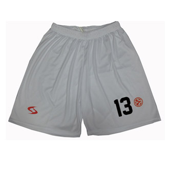 White kids set Bogdanovic (jersey replica with print + shorts) BC Partizan-1