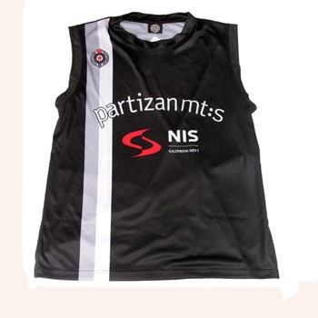Replika dresa KK Partizan za sezonu 2012/2013 - crni