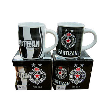 Small coffee cups FC Partizan 2768 - model A