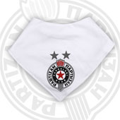 Baby bib neckerchief FC Partizan 3166
