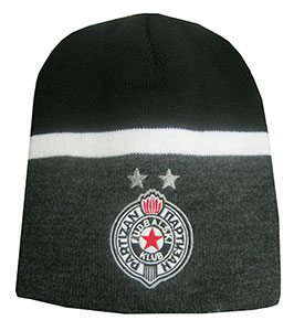 Winter cap FC Partizan Three colours
