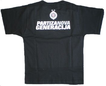 Kids T-shirt  Partizan generation -1