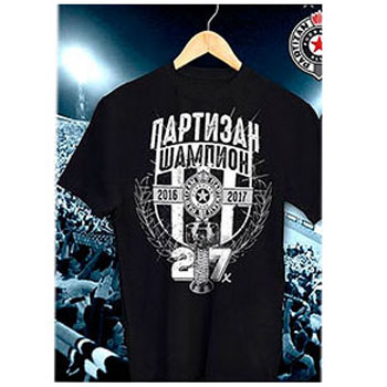 Majica FK Partizan Šampioni 27-3