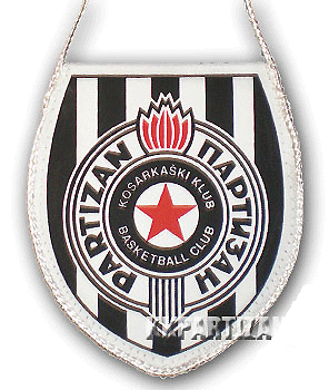 Zastavica KK Partizan