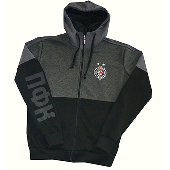 Zip hooded sweatshirt 