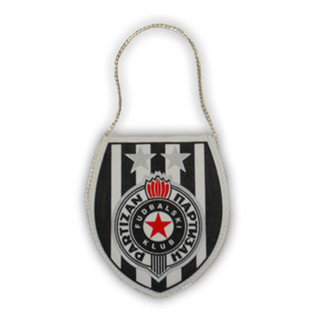 Mini zastavica FK Partizan 2581