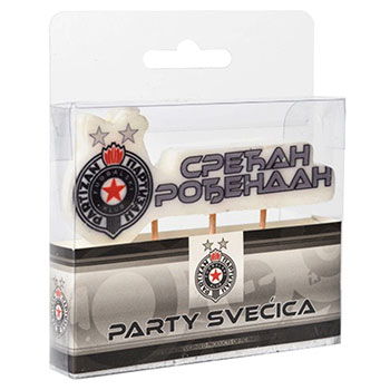 Birthday candle FC Partizan 2771