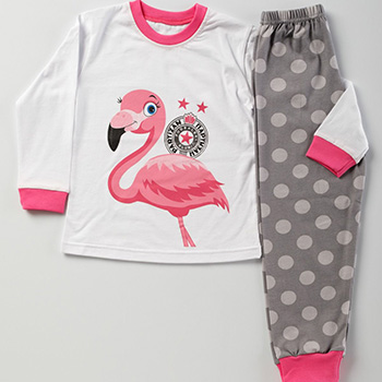 Girl pajamas FC Partizan (size 2-6) 3090