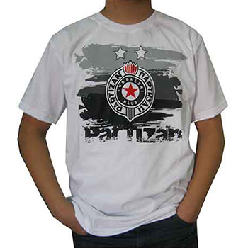 Bela dečija majica FK Partizan (vel. 8-14) 3243