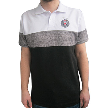 Polo majica u tri boje FK Partizan 4063