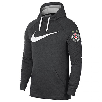 Nike sivi duks sa kapuljačom FK Partizan 5202