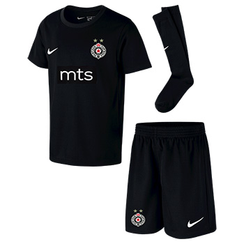 Nike dečiji komplet 2020/21 crni FK Partizan 5250