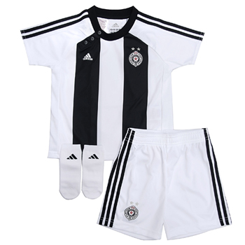Adidas dečiji komplet Partizan 2011/12 - dres, šorc i čarape 