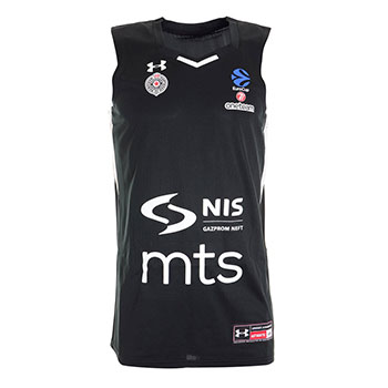 Crni dres KK Partizan 2018/19 © Under Armour™