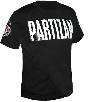 T shirt Partizan FC - retro