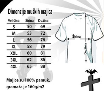 Majica Grobari jug-1