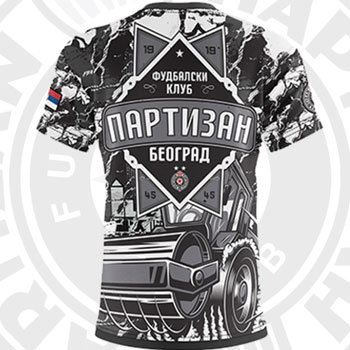 FK Partizan Hram fan T-shirt-1