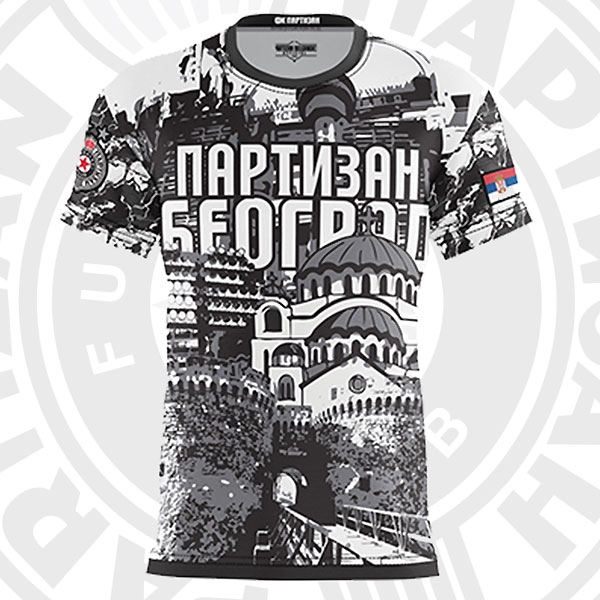 FK Partizan Hram fan T-shirt