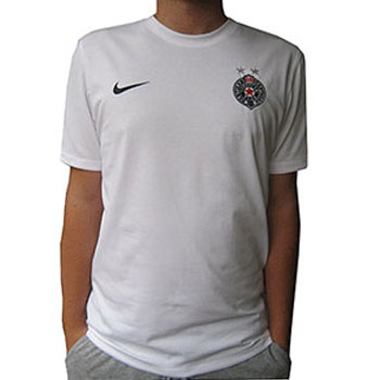 Nike bela majica FK Partizan 5116