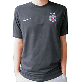 Nike crna majica FK Partizan 5115