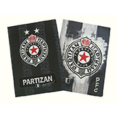 Notebook A4 hard cover FC Partizan 2084