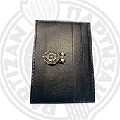 Leather case for business cards FC Partizan 2114