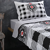 Bed cover and pillowcase FK Partizan 2484