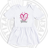 Baby onesie dress FC Partizan 3186