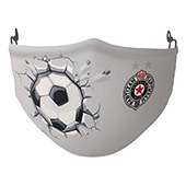 Kids protective mask FC Partizan 4101 - model 3